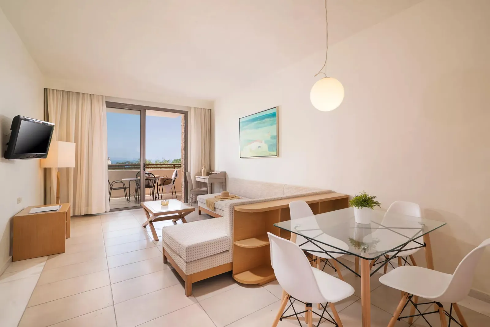 Kassandra Palace, Kriopigi, Grčka — Family Suite Sea View
