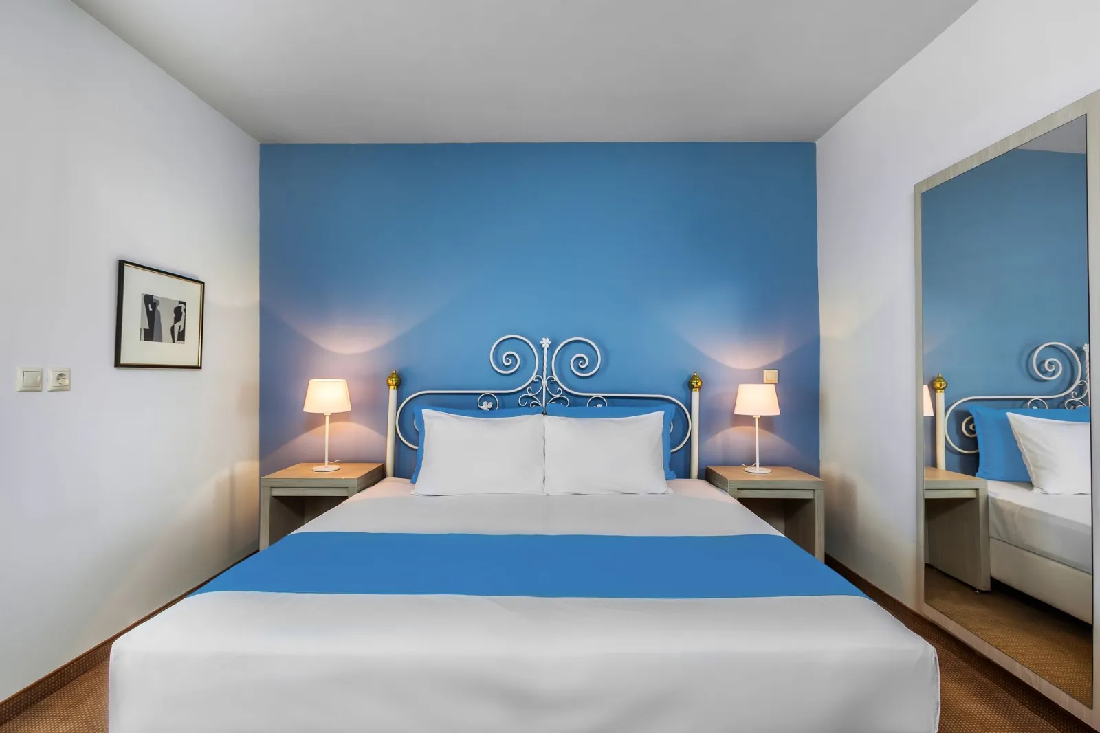 Kriopigi Hotel, Kriopigi, Grčka — Premium Double Land View