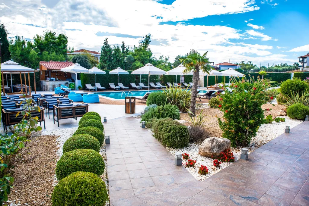 Lagaria Hotel & Apartments, Afitos, Grčka — fotografija 1