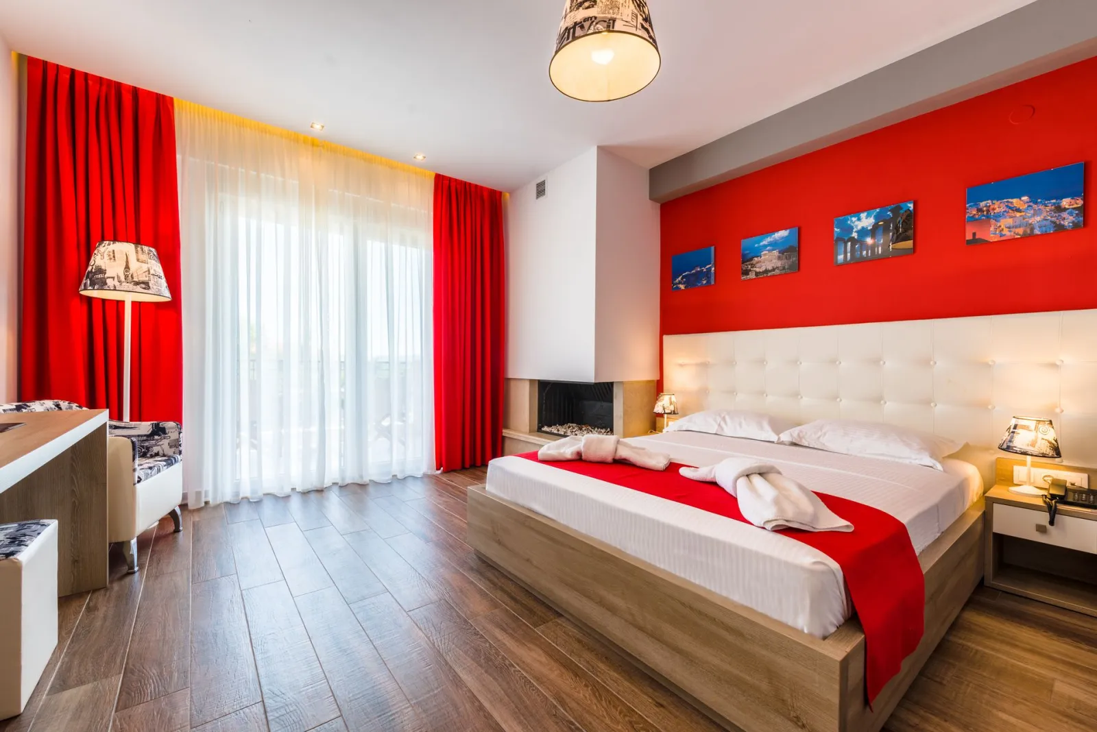 Lagaria Hotel & Apartments, Afitos, Grčka — Deluxe Double Room