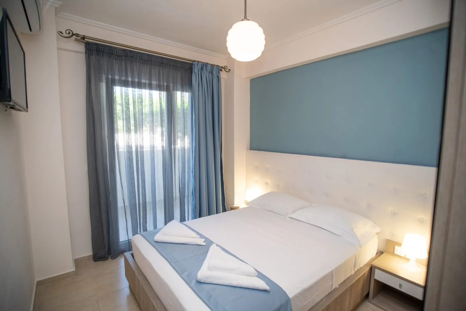 Lagaria Hotel & Apartments, Afitos, Grčka — One Bedroom Apartment